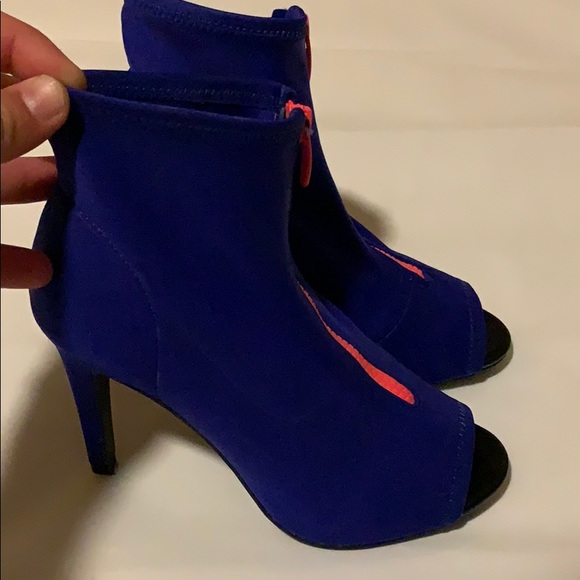 Juicy Couture Paloma peep toe ankle boot - Picture 1 of 7